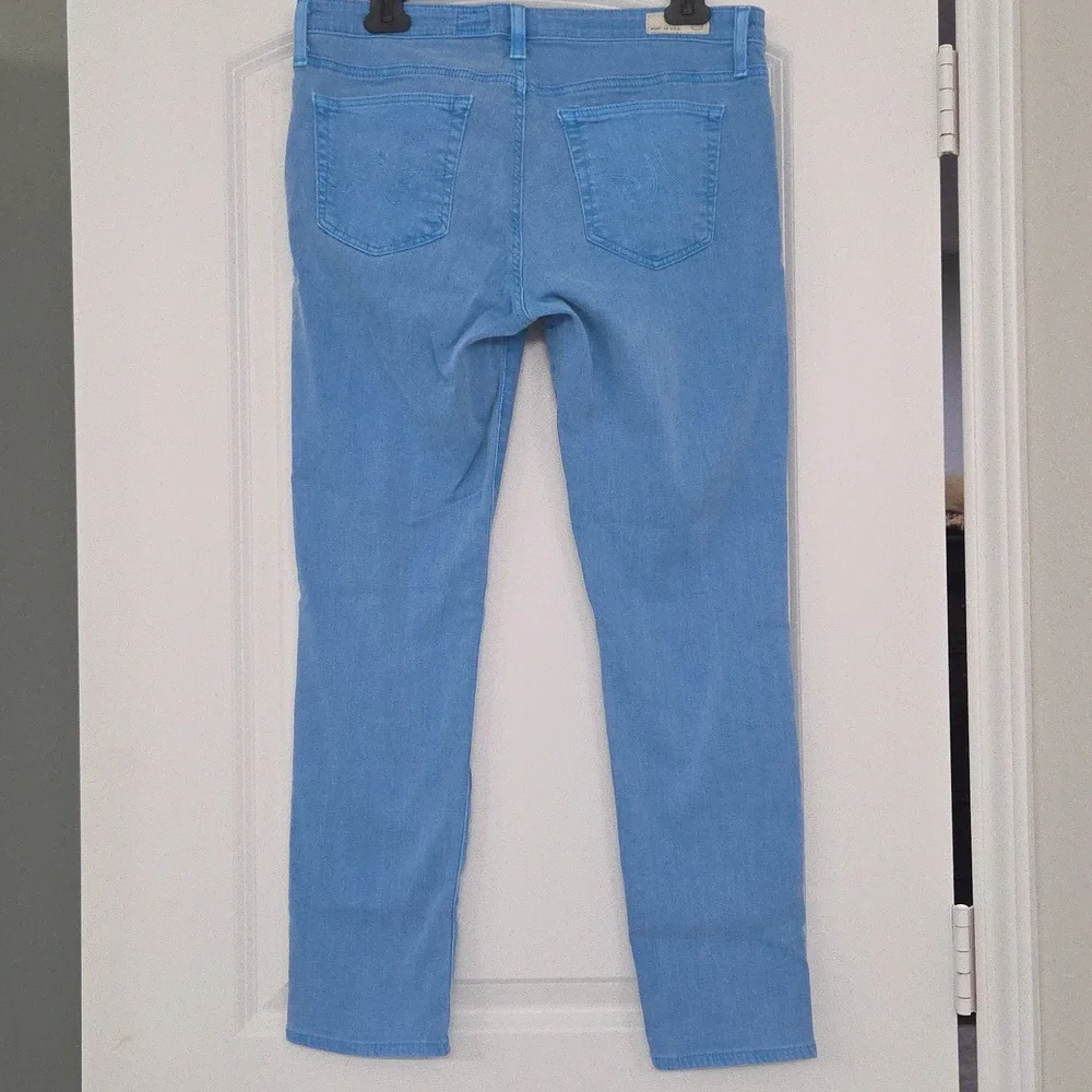 Adriano Goldschmied Jeans In A Pretty Bright Blue. The Stevie Ankle. - Picture 7 of 12